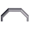 UNGALVANISED MUDGUARD 14 INCH