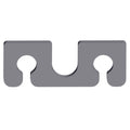 BRAKE CABLE PLATE 2HOLE (SINGLE AXLE)