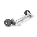 BRAKED RUBBARIDE AXLE SQUARE 80MM
