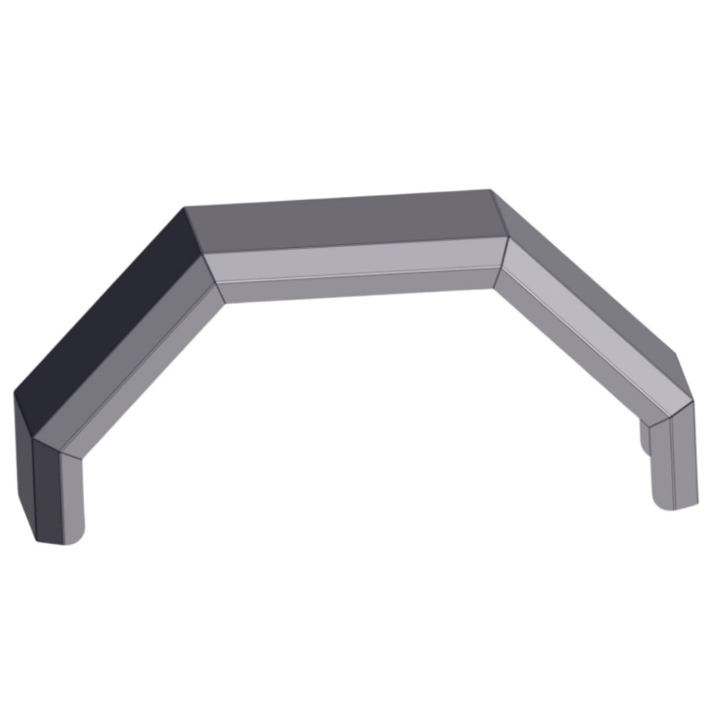 UNGALVANISED MUDGUARD 15 INCH
