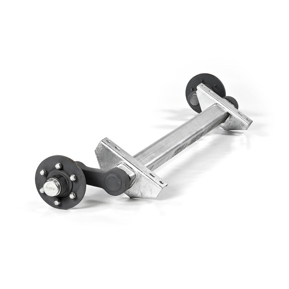RUBBARIDE AXLE SQUARE 80MM